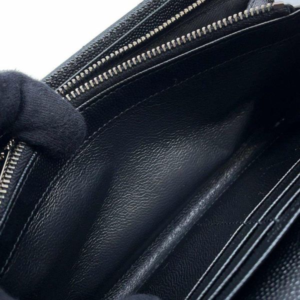 サンローランパリ 長財布 モノグラム ラージ キルティング フラップウォレット 372264 SAINT LAURENT PARIS 黒