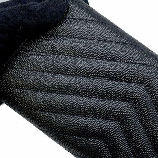 サンローランパリ 長財布 モノグラム ラージ キルティング フラップウォレット 372264 SAINT LAURENT PARIS 黒