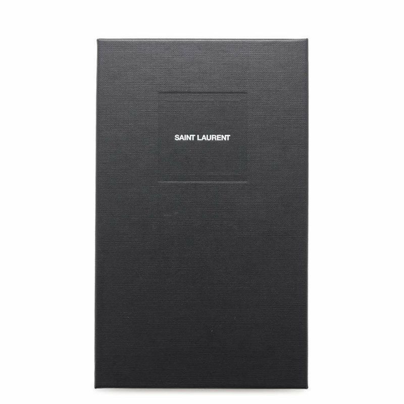 サンローランパリ 長財布 モノグラム ラージ キルティング フラップウォレット 372264 SAINT LAURENT PARIS 黒