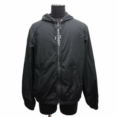 ジバンシー ジャケット ナイロン メンズサイズ52 BM015Q109A GIVENCHY アウター 黒 安心保証