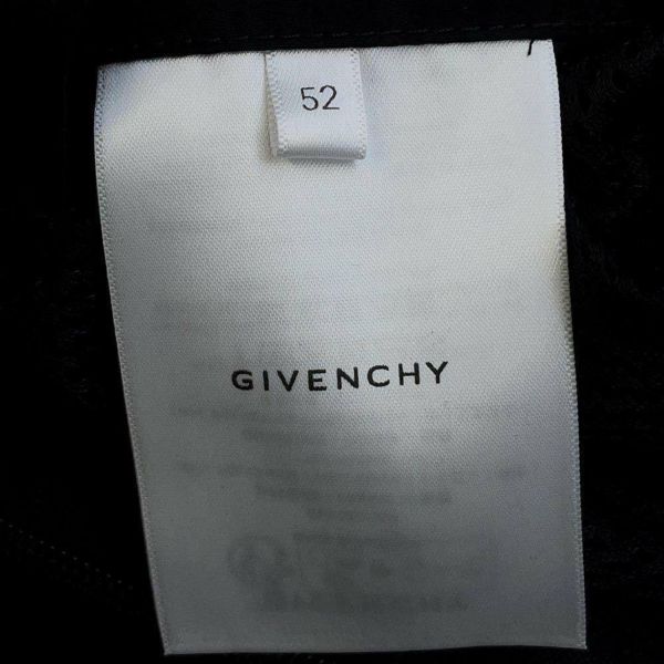 ジバンシー ジャケット ナイロン メンズサイズ52 BM015Q109A GIVENCHY アウター 黒