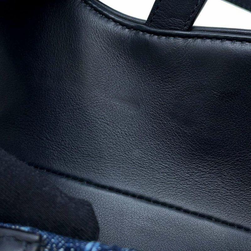 クリスチャン・ディオール ショルダーバッグ サドルバッグ デニム Christian Dior バッグ