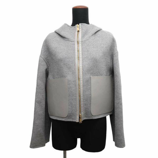 FENDI ズッカ柄 FF ブルゾン フリース ジャケット リバーシブル 男女