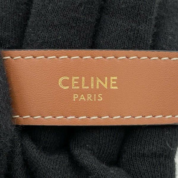 セリーヌ ハンドバッグ トリオンフ アヴァ AVA PVC/カーフレザー 193952 CELINE 白