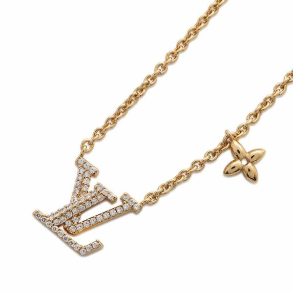 ルイヴィトン ネックレス コリエ LV アイコニック  ラインストーン M00596 LOUIS VUITTON アクセサリー