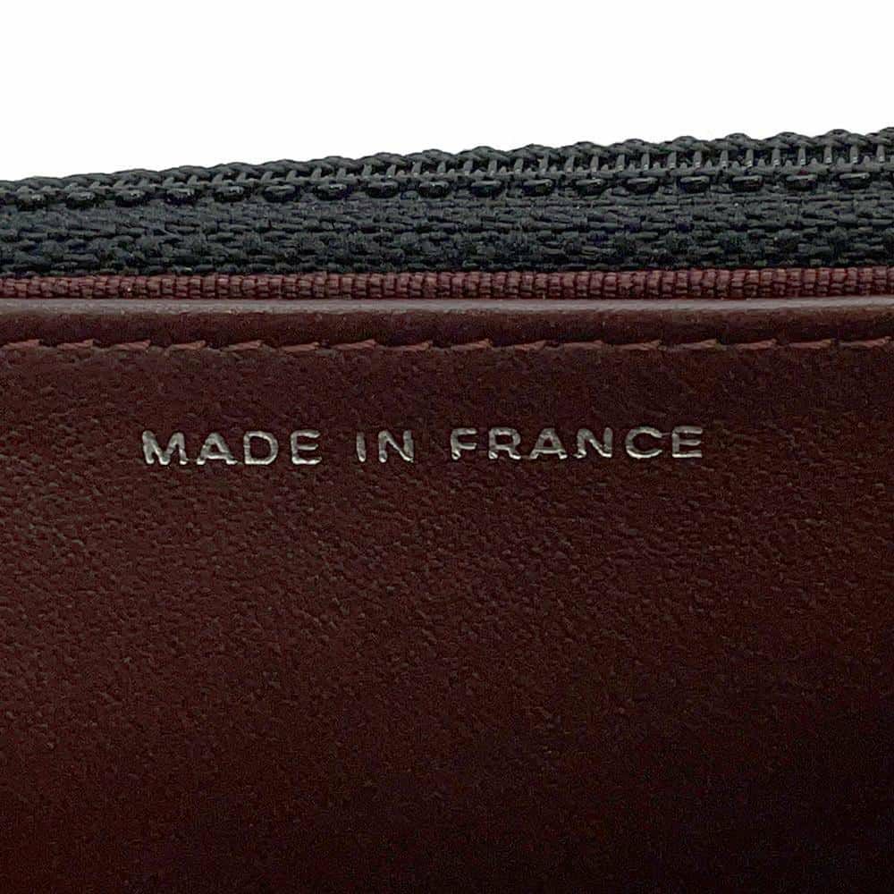 シャネル チェーンウォレット マトラッセ ココマーク ラムスキン キルティング A33814 CHANEL 財布 黒