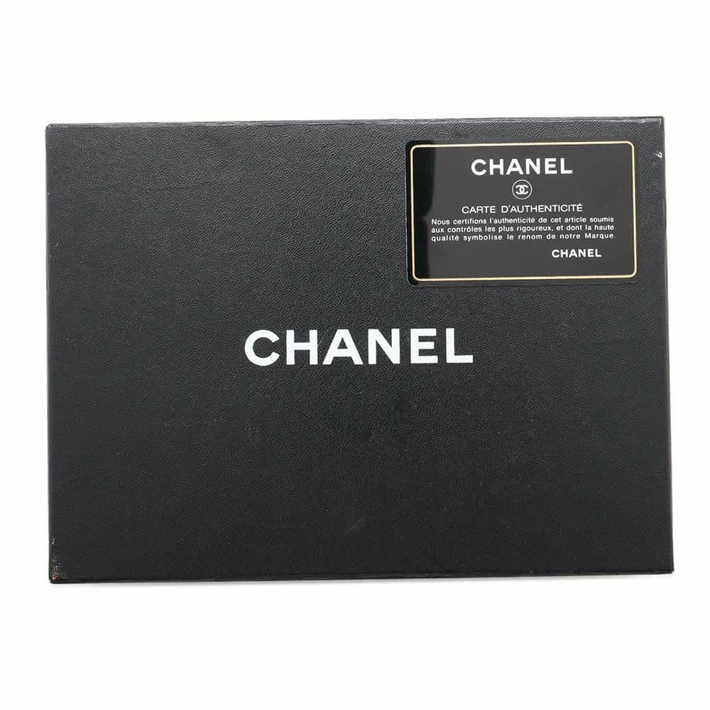 シャネル チェーンウォレット マトラッセ ココマーク ラムスキン キルティング A33814 CHANEL 財布 黒