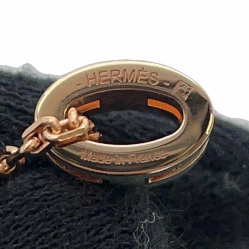 エルメス ネックレス ミニ・ポップアッシュ ペーパーミント/ピンクゴールド金具 HERMES