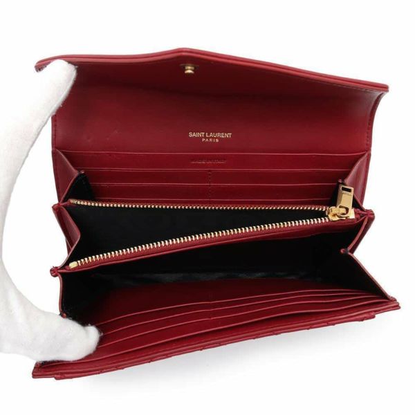 サンローランパリ 長財布 ギャビー 686694 SAINT LAURENT PARIS 財布 レッド 赤