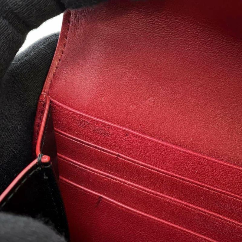 サンローランパリ 長財布 ギャビー 686694 SAINT LAURENT PARIS 財布 レッド 赤