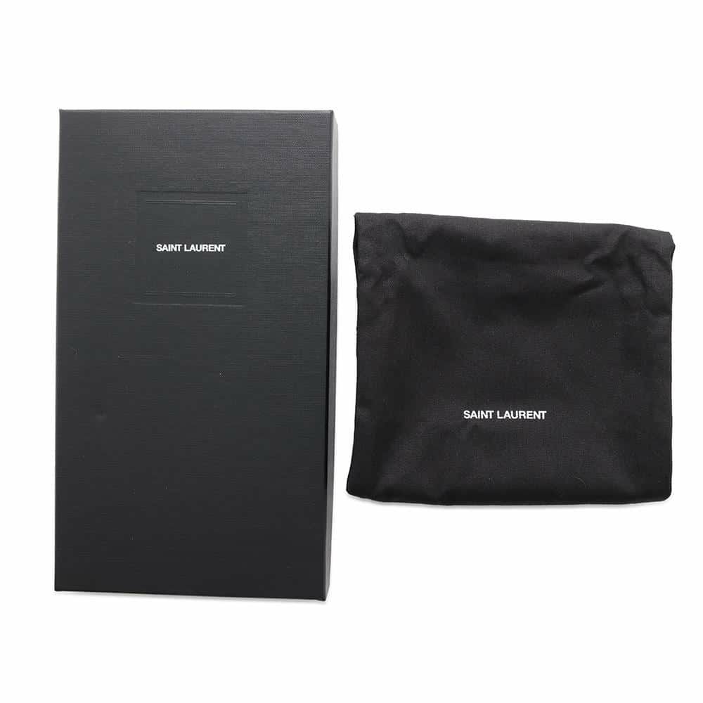 サンローランパリ 長財布 アップタウン ラージウォレット 型押しレザー 582124 SAINT LAURENT PARIS 財布 黒