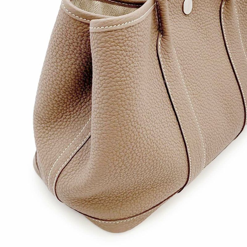 エルメス トートバッグ ガーデンパーティTPM エトゥープ/シルバー金具 ネゴンダ A刻印