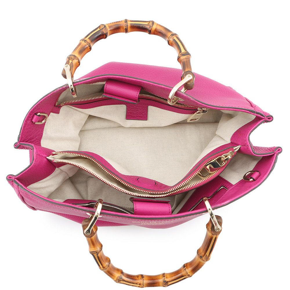 グッチ ハンドバッグ バンブー ショッパー ミディアム トートバッグ 323660 GUCCI バッグ 2way ショルダーバッグ