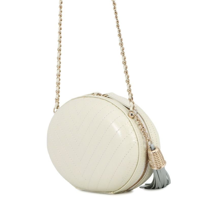 シャネル チェーンショルダーバッグ LA PAUSA ラパウザ シェブロン Vステッチ レザー AS0204 CHANEL