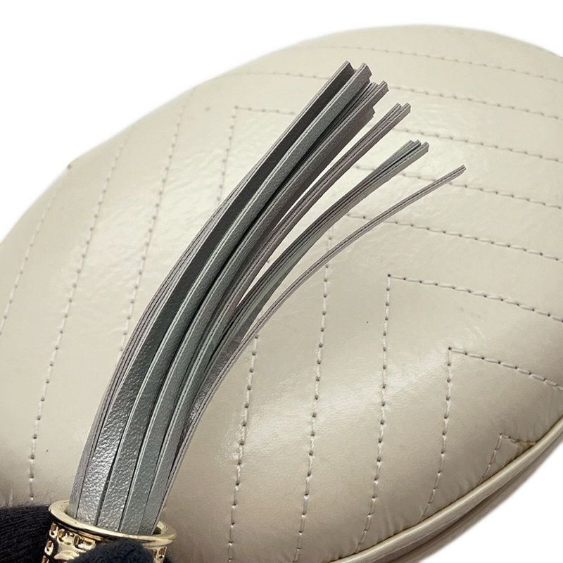 シャネル チェーンショルダーバッグ LA PAUSA ラパウザ シェブロン Vステッチ レザー AS0204 CHANEL