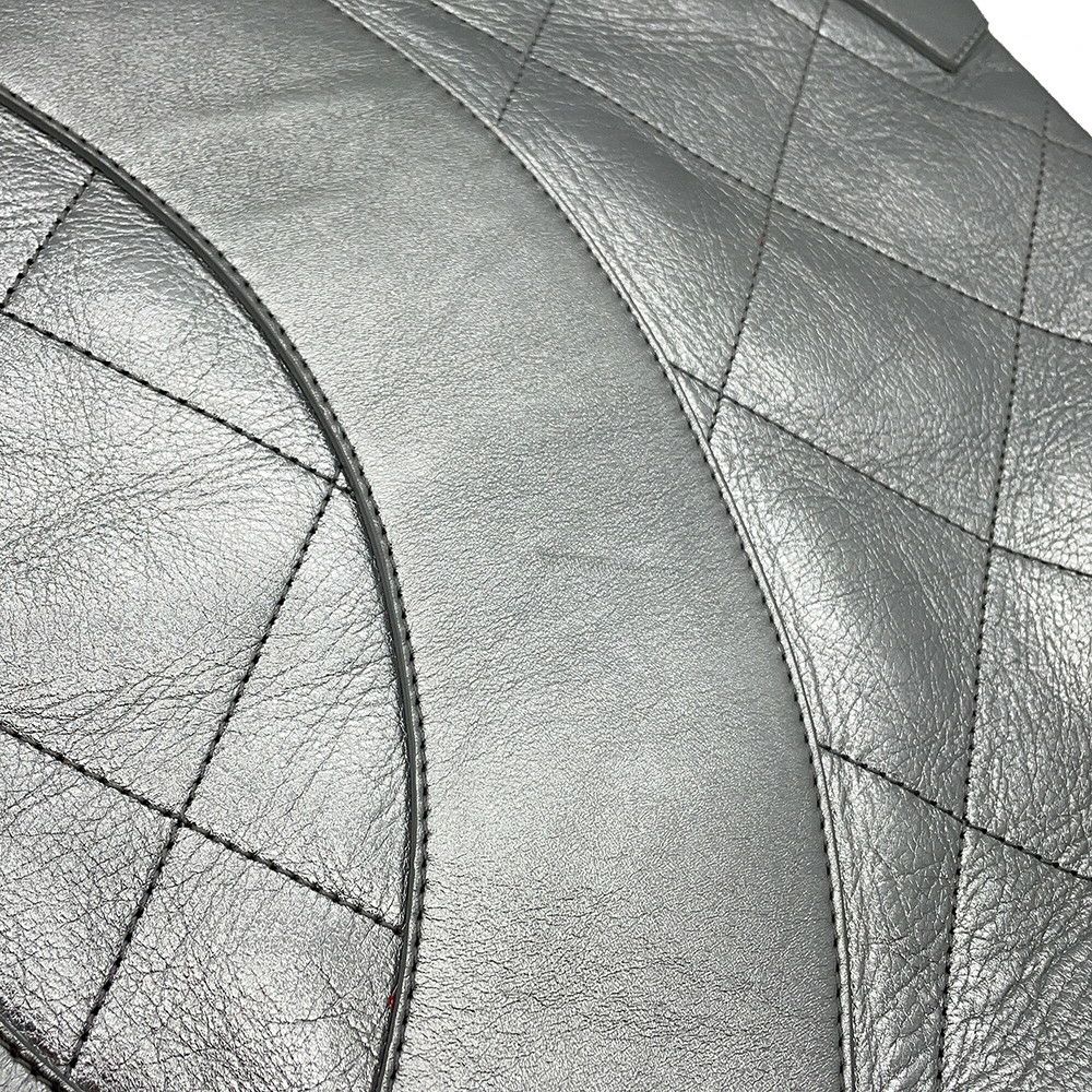 シャネル チェーントートバッグ ココマーク デカココ マトラッセ クラブ モナコ シャイニーカーフレザー CHANEL