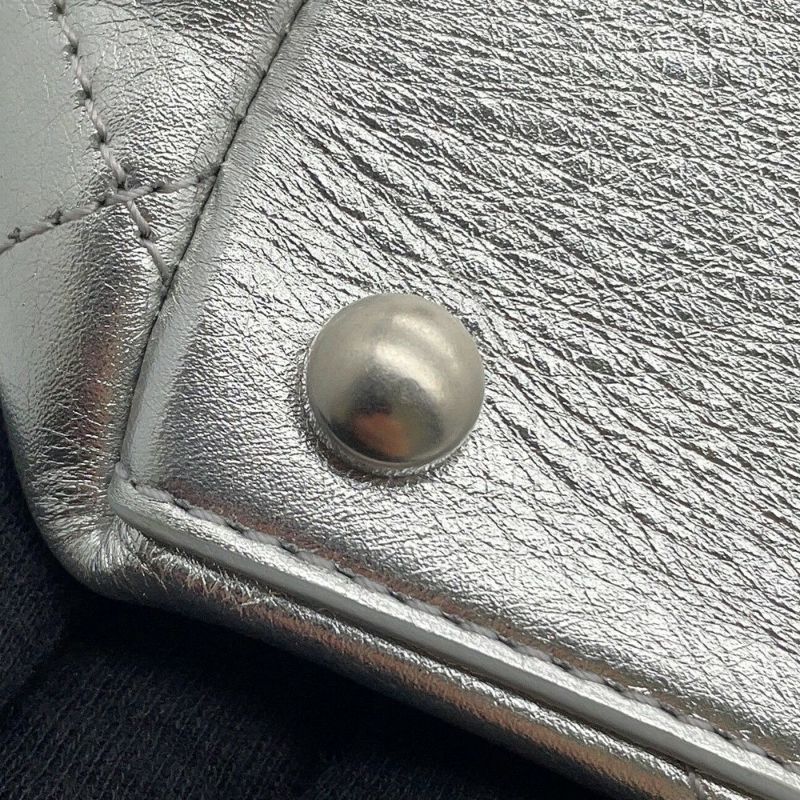 シャネル チェーントートバッグ ココマーク デカココ マトラッセ クラブ モナコ シャイニーカーフレザー CHANEL