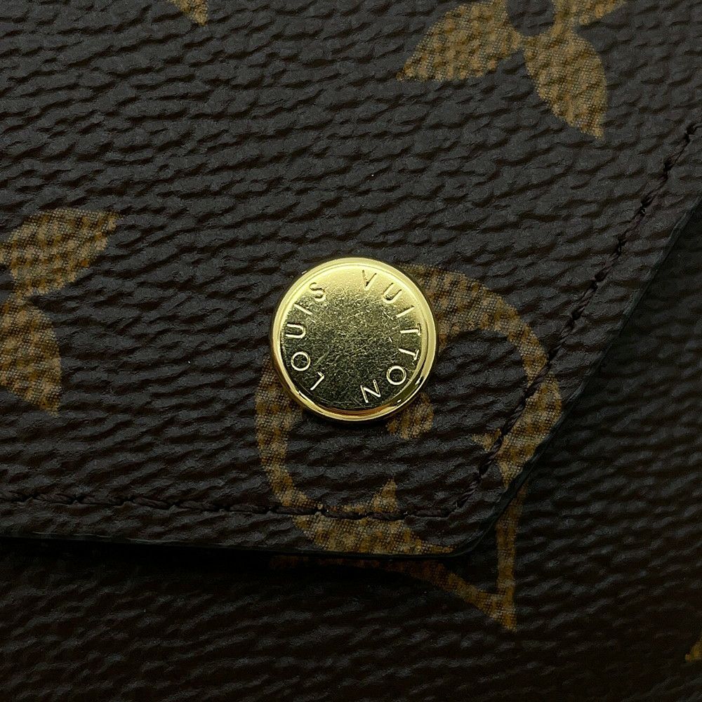 ルイヴィトン 三つ折り財布 モノグラム ポルトフォイユ・ヴィクトリーヌ M62472 LOUIS VUITTON ヴィトン 財布