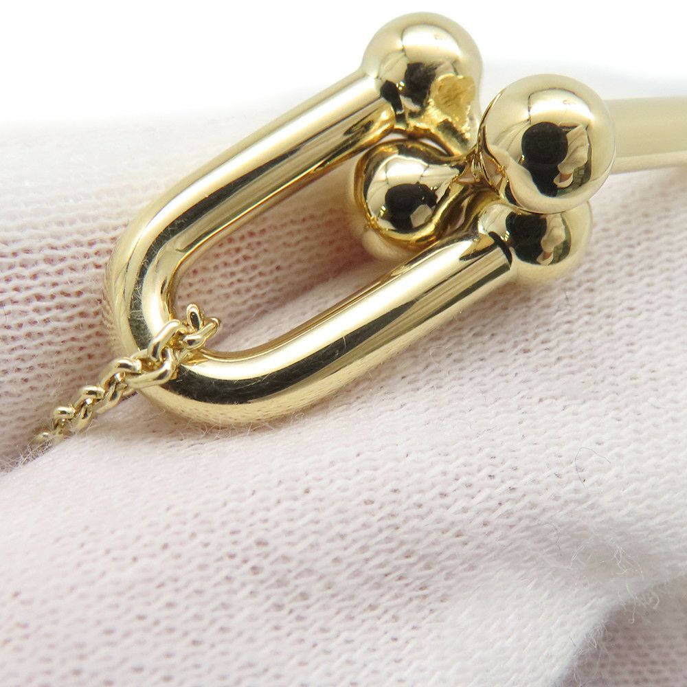 ティファニー ネックレス ハードウェア ラージ ダブル リンク ペンダント K18YGイエローゴールド 63364223 Tiffany&Co.