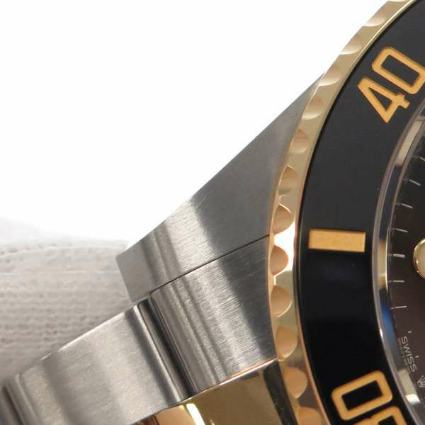 ロレックス サブマリーナ デイト コンビ SS/K18YGイエローゴールド ランダムシリアル ルーレット 126613LN ROLEX 腕時計 ウォッチ 黒文字盤