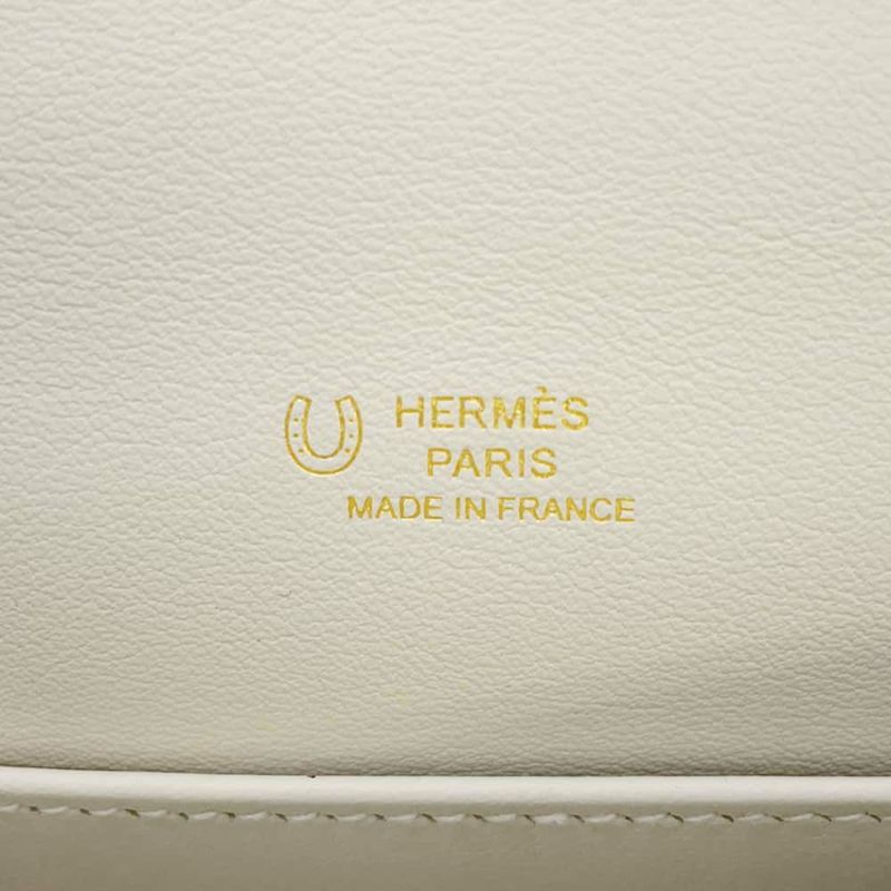 エルメス ハンドバッグ ポシェットケリー ローズサクラ/クレ/ゴールド金具 スイフト W刻印 SPO