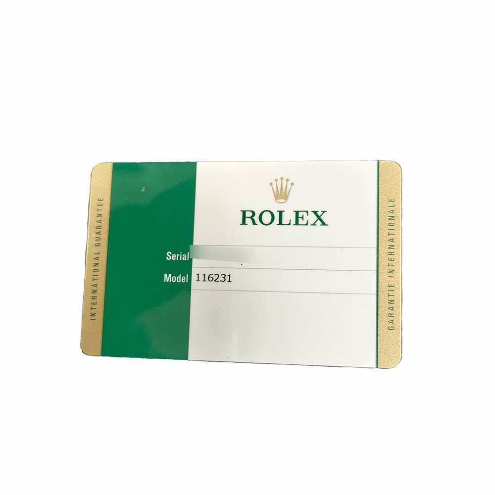 ロレックス デイトジャスト SS/K18PG ランダムシリアル ルーレット 116231 ROLEX 腕時計 白文字盤 ローマン