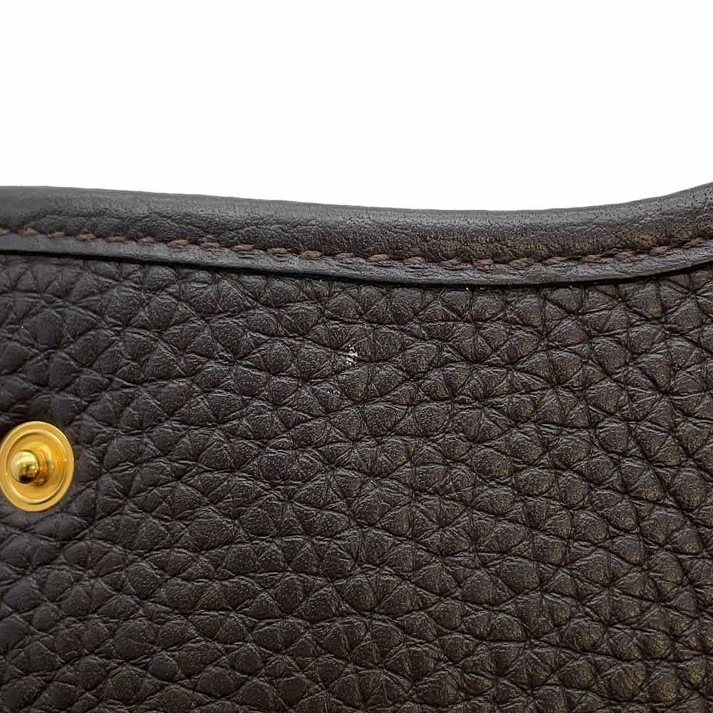 エルメス エブリンTPM アマゾン エベンヌ/ゴールド金具 トリヨンクレマンス U刻印