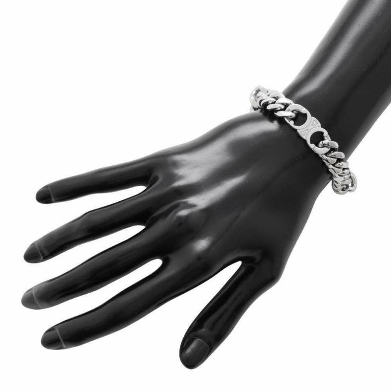 セリーヌ ブレスレット トリオンフ メタル サイズM3 460JG6BRA.36SI CELINE アクセサリー メンズ