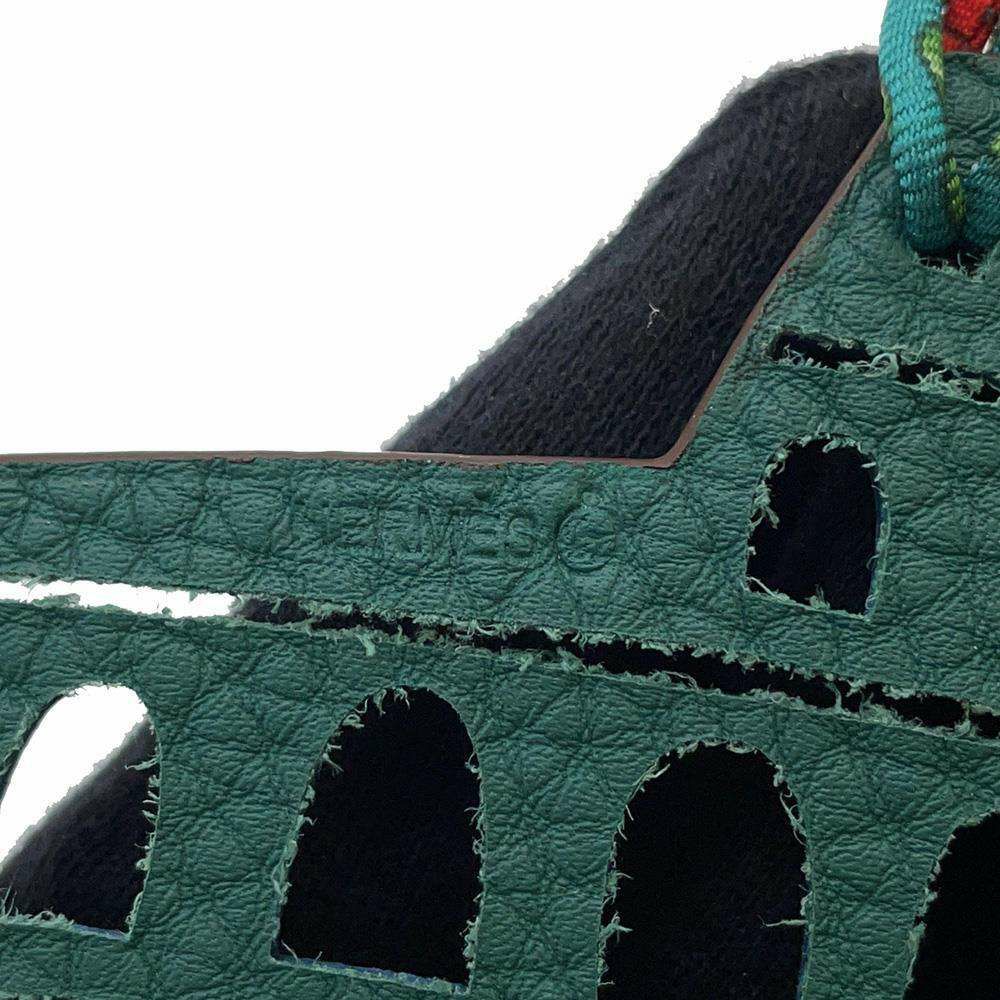 エルメス バッグチャーム プティアッシュ コロッセオ ネイビー/ヴェール トゴ/エプソン HERMES チャーム