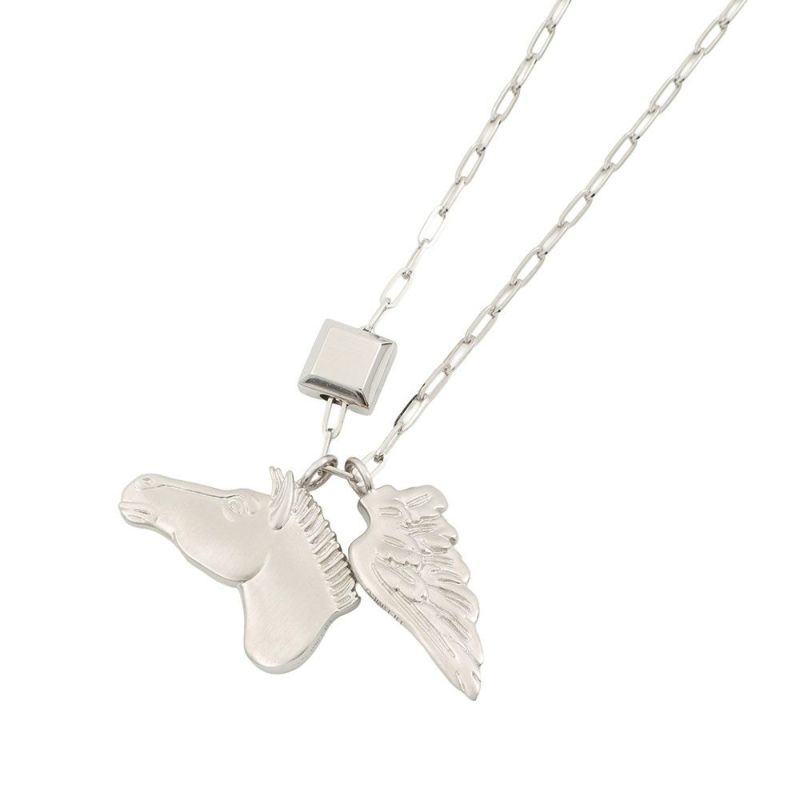 エルメス ネックレス タリスマン ペガサス モチーフ HERMES アクセサリー