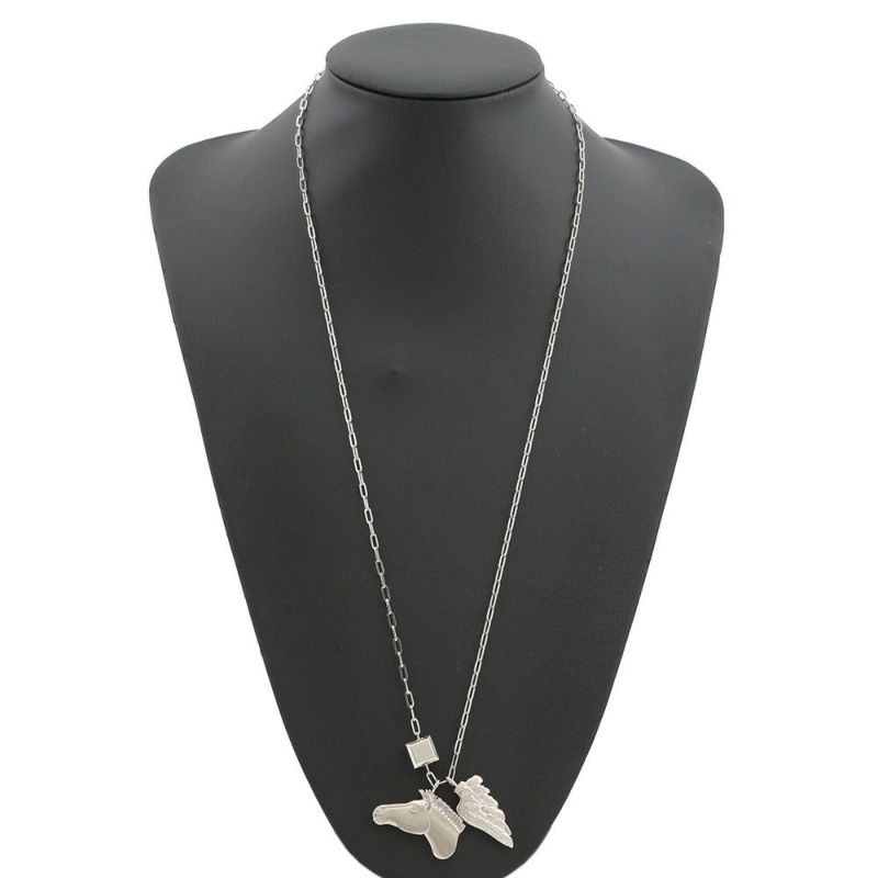 エルメス ネックレス タリスマン ペガサス モチーフ HERMES アクセサリー