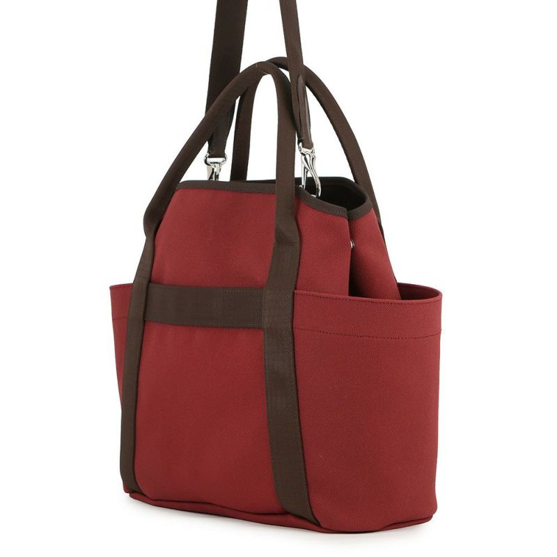 エルメス サックドパンサージュ グルーム ルージュアッシュ/ショコラ/シルバー金具 B刻印 2way