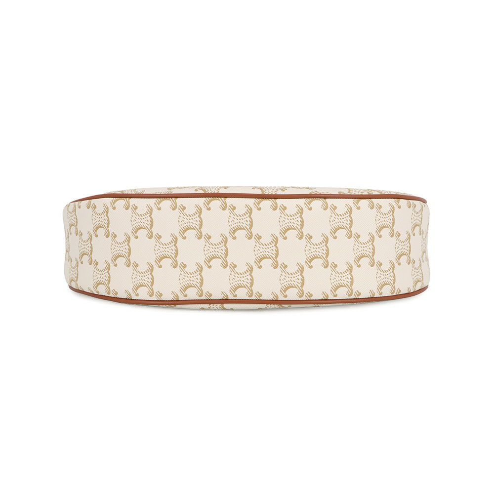 セリーヌ ハンドバッグ トリオンフ アヴァ AVA PVC/カーフレザー 193952 CELINE 白