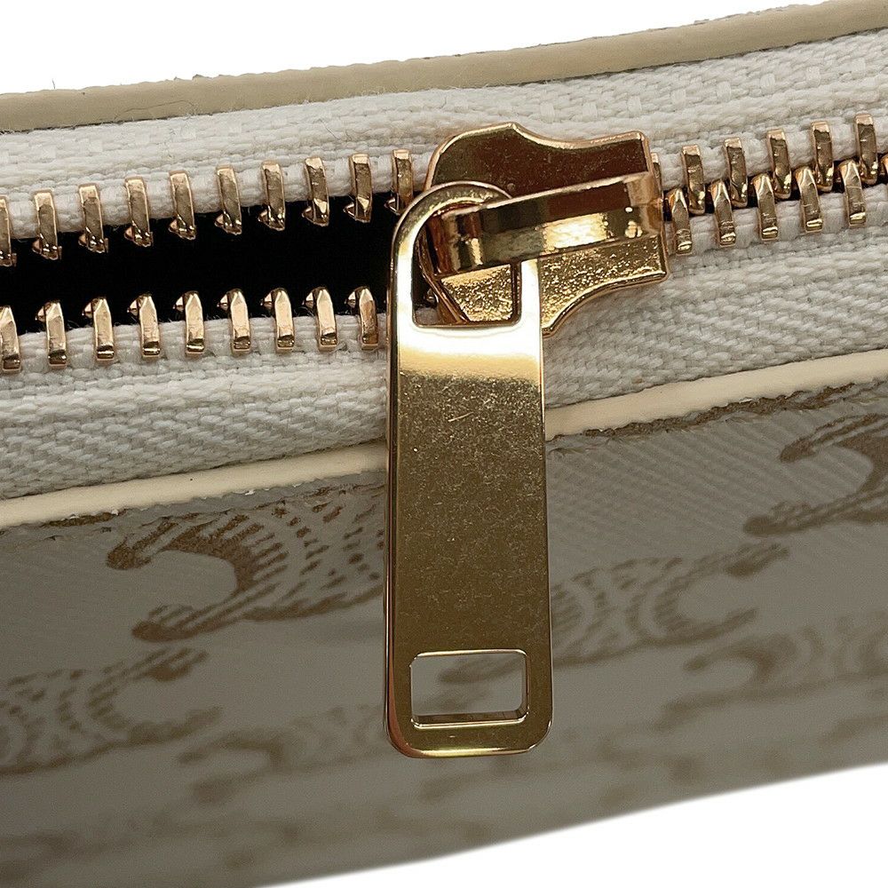 セリーヌ ハンドバッグ トリオンフ アヴァ AVA PVC/カーフレザー 193952 CELINE 白