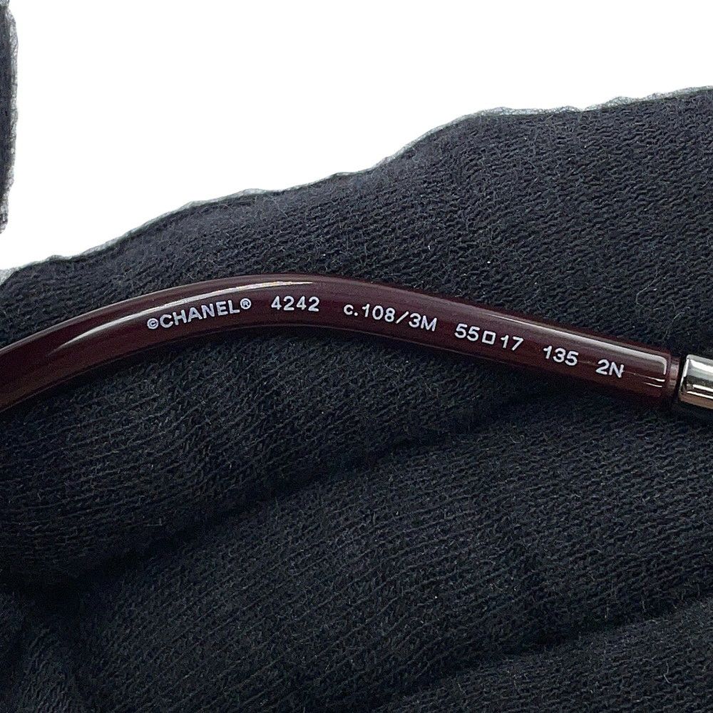 シャネル サングラス チェーン パントシェイプ A71289 CHANEL アイウェア