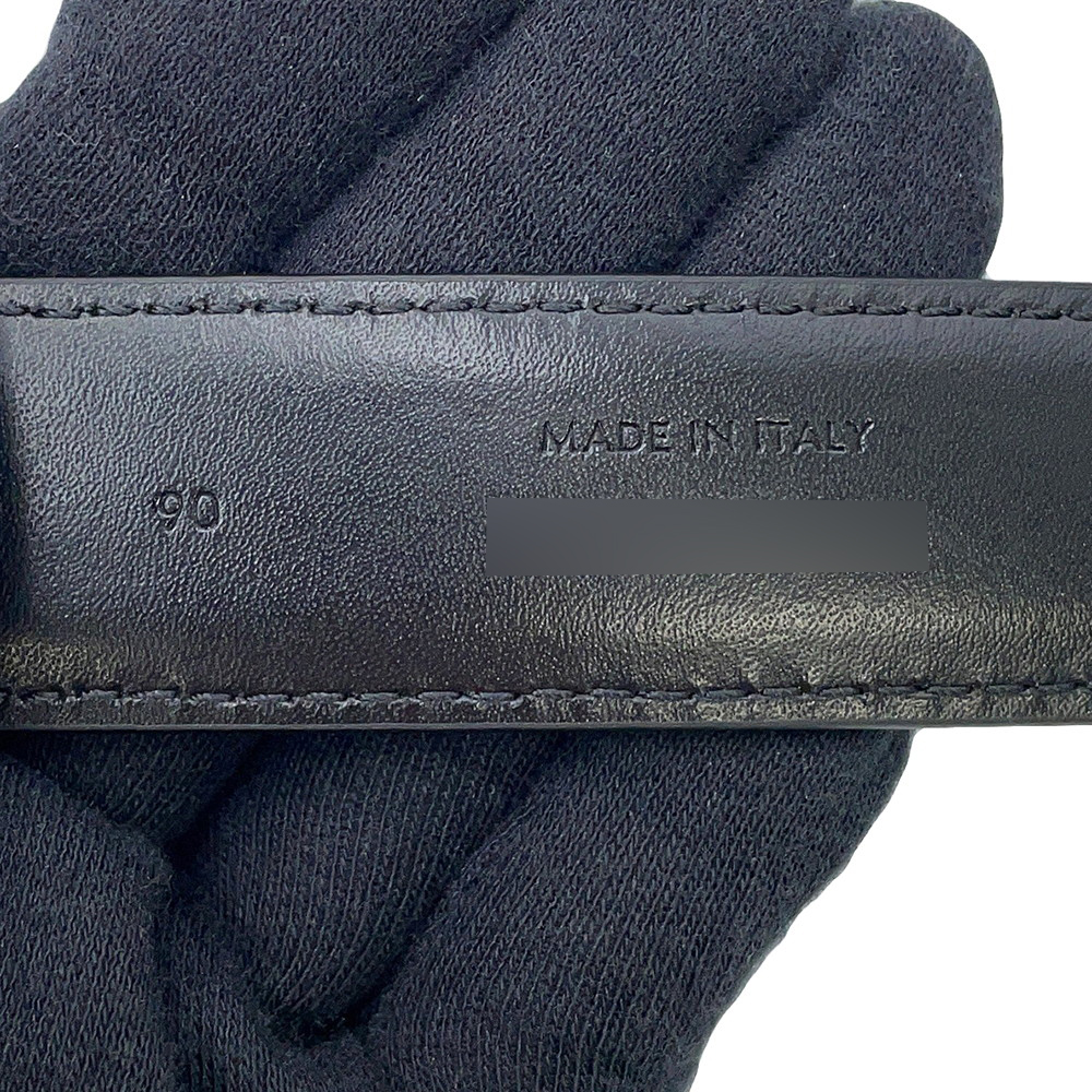 セリーヌ ベルト トリオンフベルト 25MM PVC サイズ90 45AKA2ACO CELINE 黒 メンズ