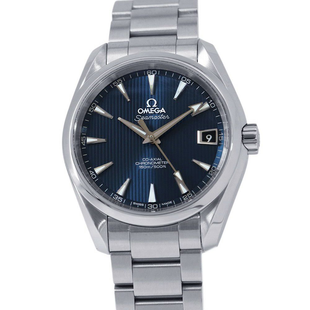 オメガ シーマスター アクアテラ コーアクシャル 231.10.39.21.03.001 OMEGA 腕時計 ブルー文字盤