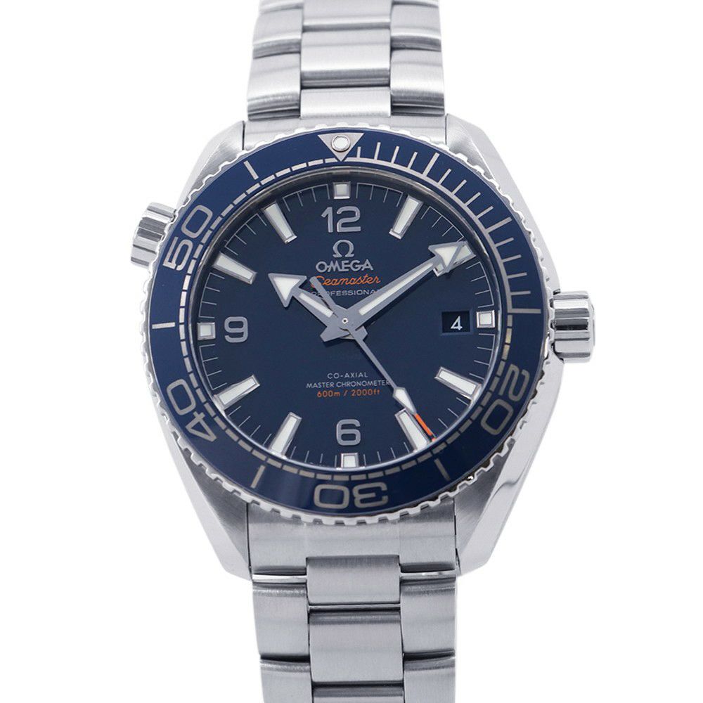 オメガ シーマスター プラネットオーシャン 215.30.44.21.03.001 OMEGA 腕時計 ブルー文字盤
