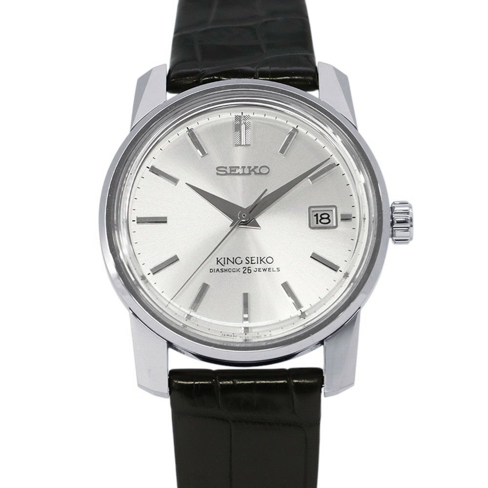 セイコー キングセイコー 創業140周年記念モデル KSK復刻デザイン 3000本限定 SDKA001 シルバー文字盤