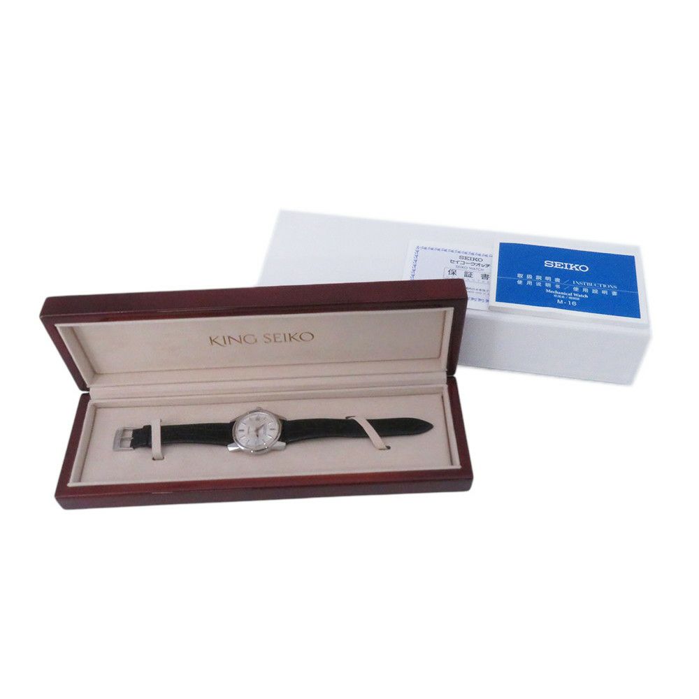 セイコー キングセイコー 創業140周年記念モデル KSK復刻デザイン 3000本限定 SDKA001 シルバー文字盤