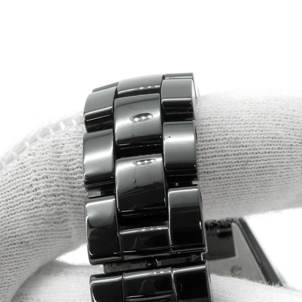 シャネル J12 12PD ダイヤモンド H1625 CHANEL 腕時計 ウォッチ 黒文字盤 レディース
