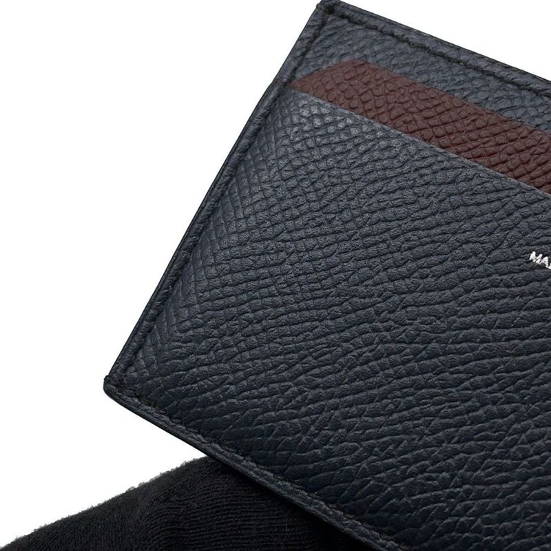 エルメス カードケース シティ 4CC ブルーインディゴ/ルージュセリエ エプソン C刻印 HERMES パスケース