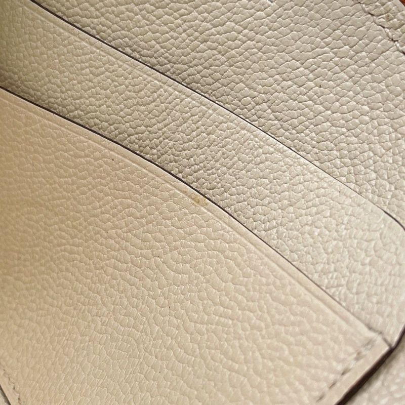 エルメス コインケース パドック ウォレット ナタ/ジョーヌシトロン/シルバー金具 シェブルミゾル Y刻印 財布 シェーブル