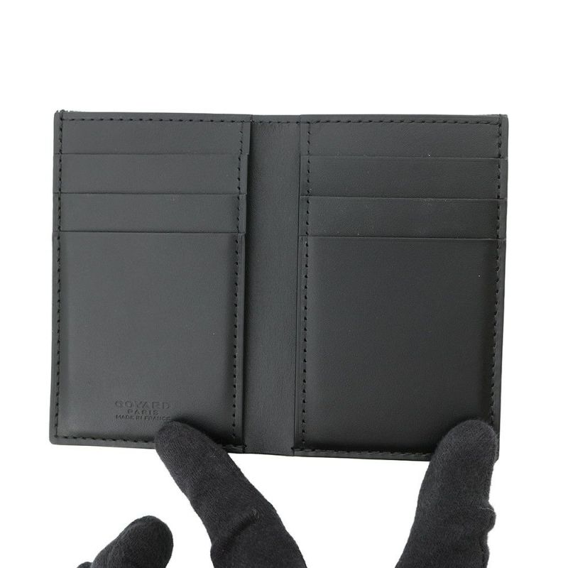 ゴヤール カードケース サンピエール PVC レザー STPIE2PMLTY01CL01P GOYARD メンズ パスケース 黒