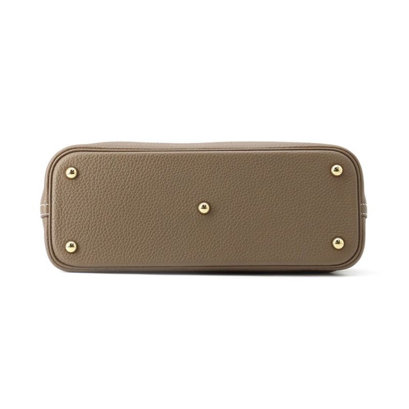 エルメス ハンドバッグ ボリード31 エトゥープ/ゴールド金具 トリヨンクレマンス U刻印 ２wayショルダー