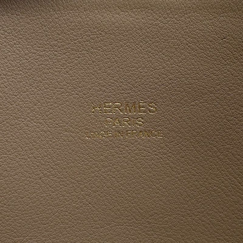 エルメス ハンドバッグ ボリード31 エトゥープ/ゴールド金具 トリヨンクレマンス U刻印 ２wayショルダー