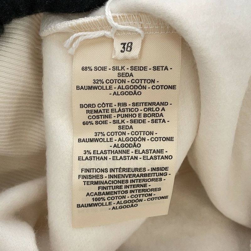 エルメス スウェット ラグランスリーブスウェット デッラ・カヴァッレリア レディースサイズ38 HERMES トップス 刺繍