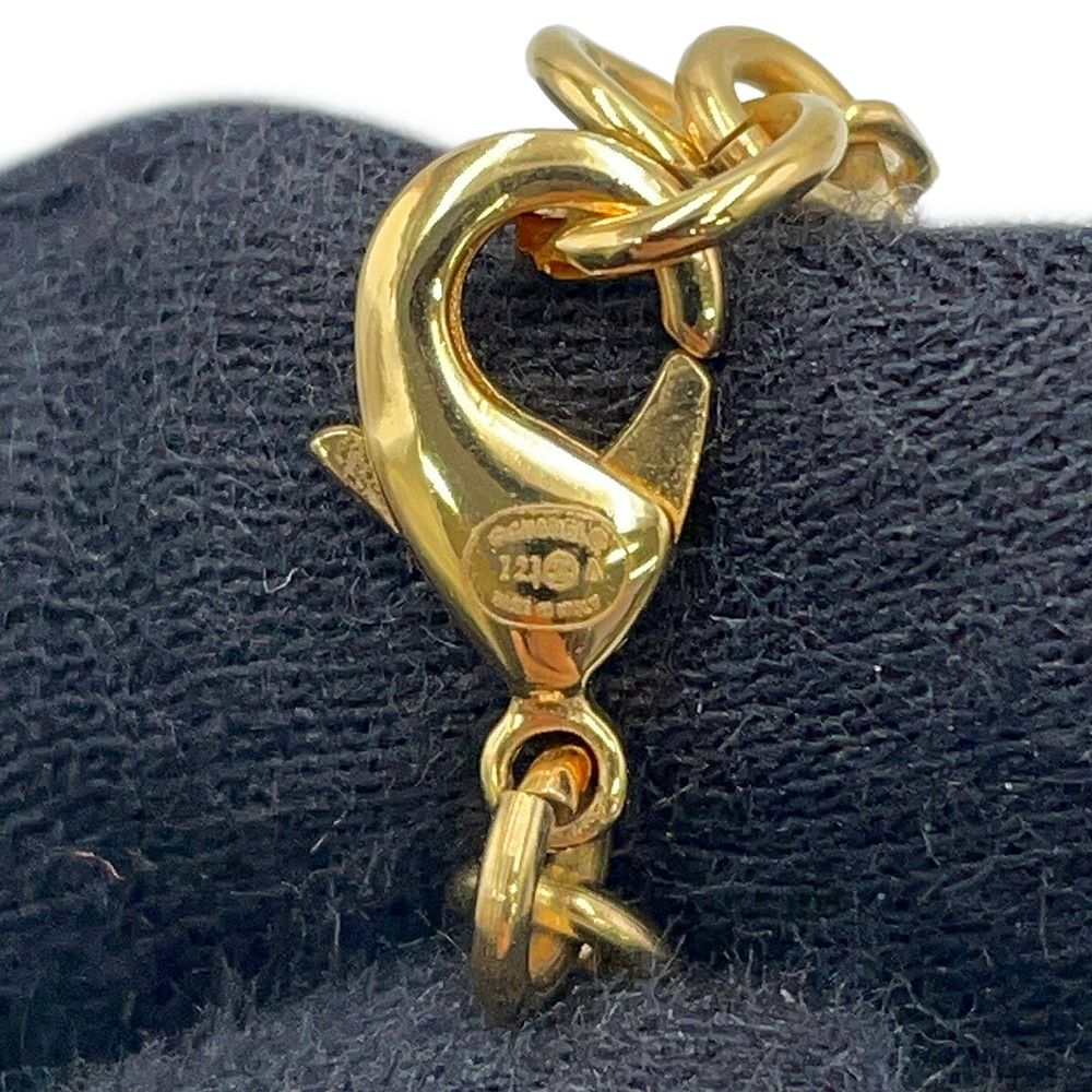 シャネル ロングネックレス ココマーク 3連 メタル フェイクパール ラインストーン I23A ABB320 CHANEL