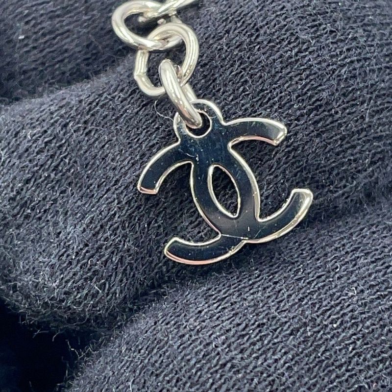 シャネル ネックレス ココマーク フェイクパール ラインストーン I25S ABF722 CHANEL アクセサリー