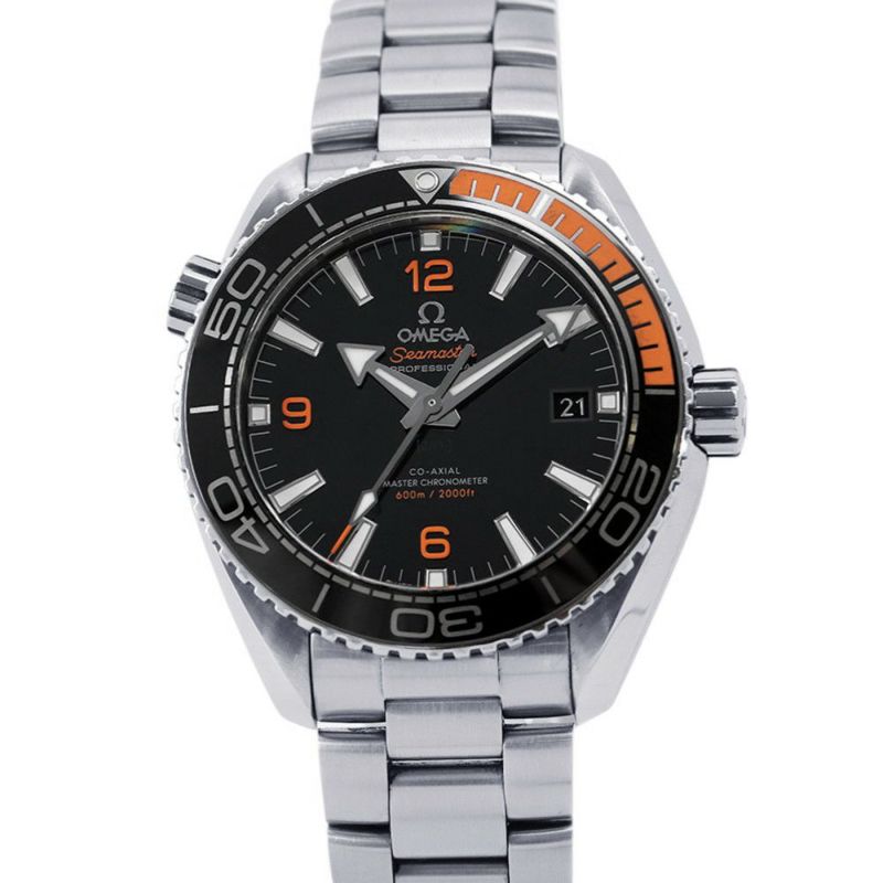 オメガ シーマスター プラネットオーシャン 600M コーアクシャル 215.30.44.21.01.002 OMEGA 腕時計 黒文字盤